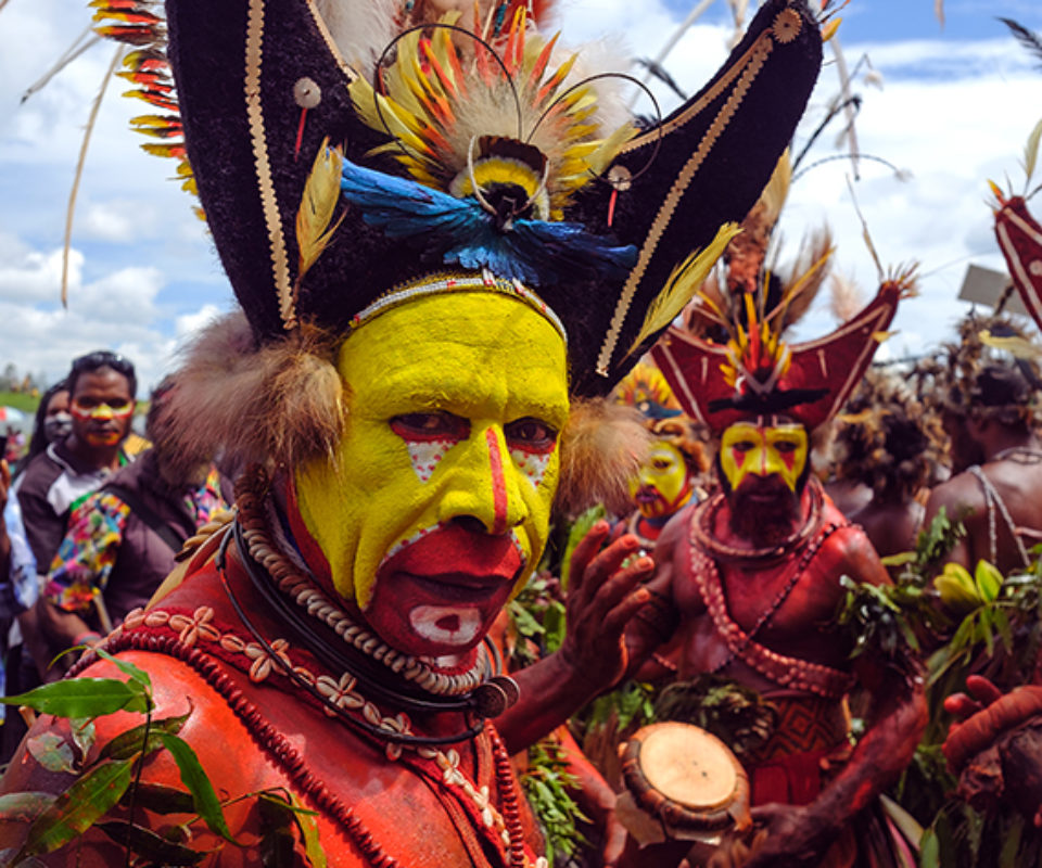 סינג-סינג ושבטים בפפואה גינאה החדשה